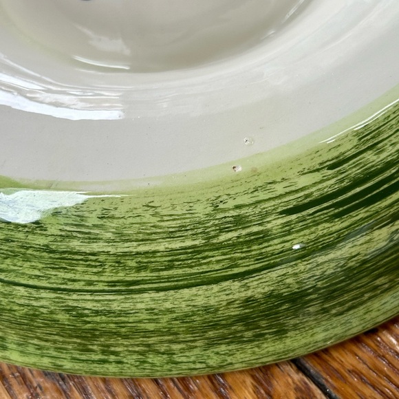 Gail Pittman vintage pottery, signed and numbered by artist. Watermelon pattern - Picture 7 of 8